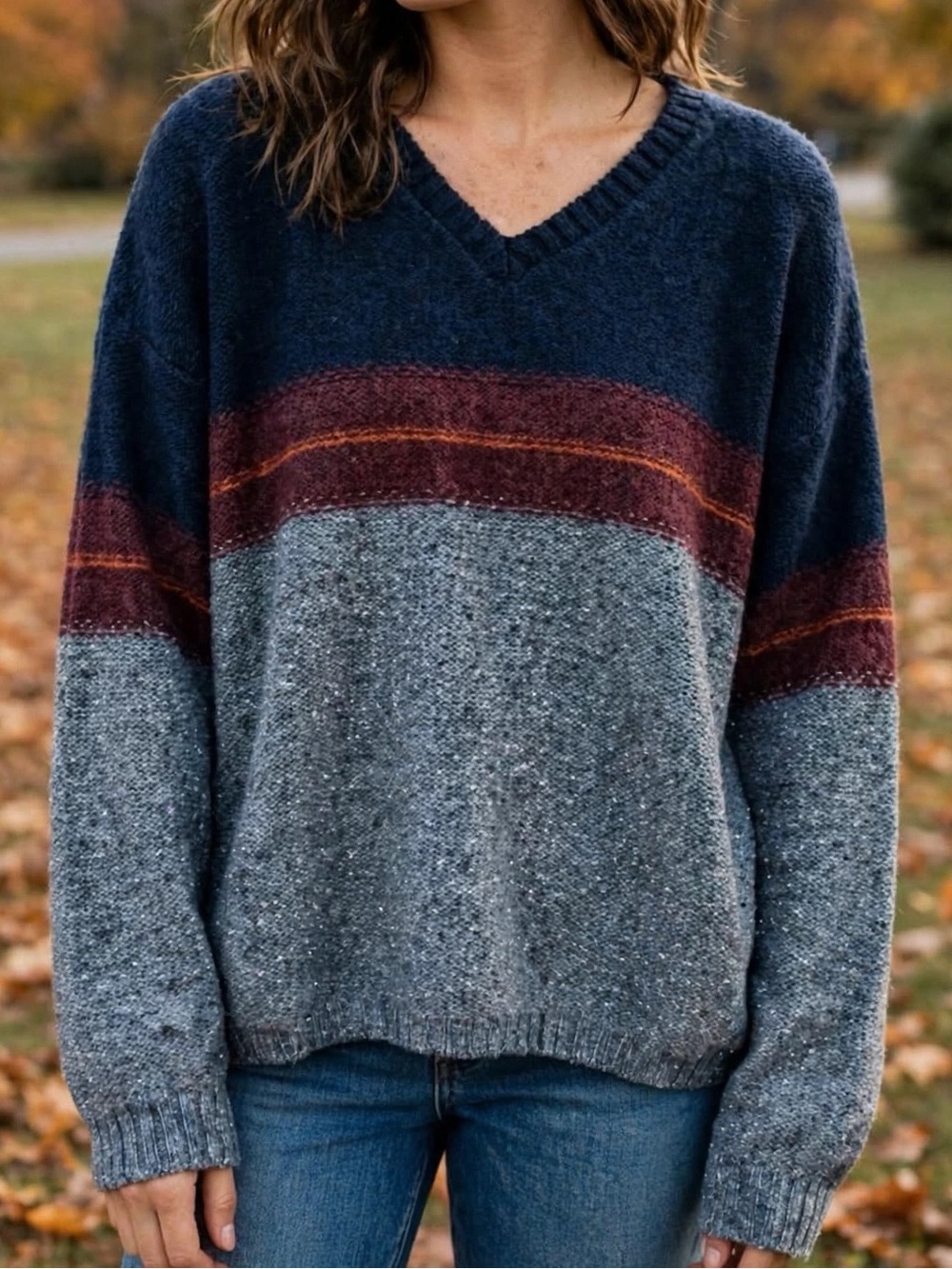 London Fog® Chunky Wool Sweater
